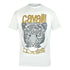 Cavalli Class Txt60A Jd060 00533 Off White T-Shirt Mens M